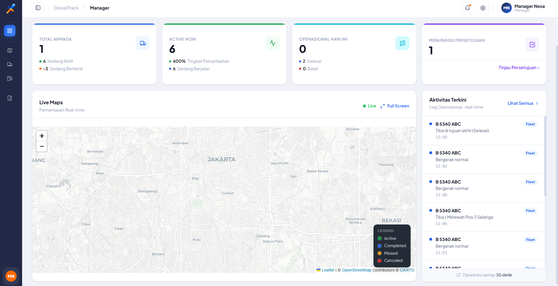 Dashboard Manager
